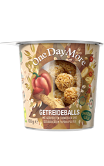 Getreideballs - Erdnüssen und Paprika
