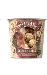 Getreideballs - Milchschokolade und Haselnuss