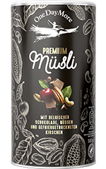 Premium Müsli Mit belgischer Schokolade OneDayMore