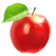 Getrocknete Apfel