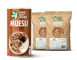 Schoko-Müsli Neues Rezept + Nachfüllung 2er-Pack