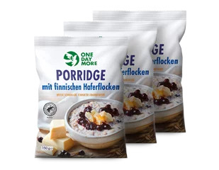 porridge mit weisse schokolade OneDayMore