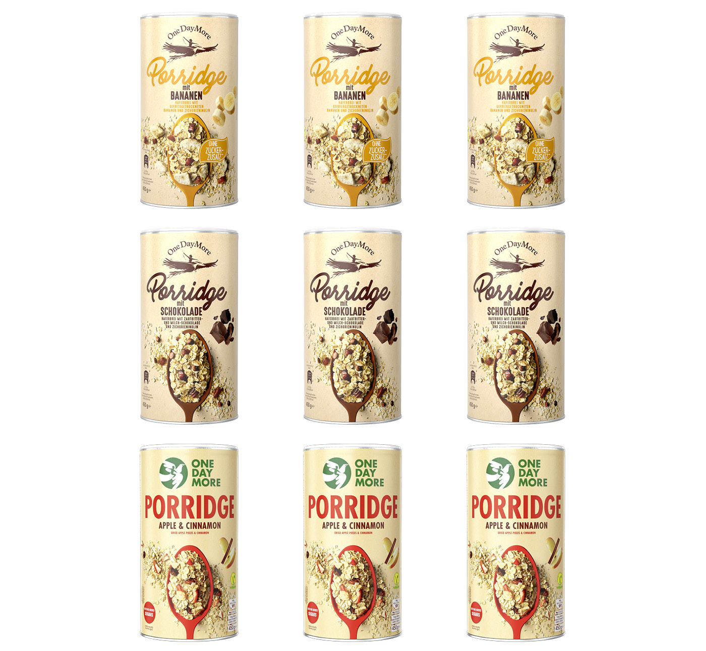 Porridge Xl set OneDayMore