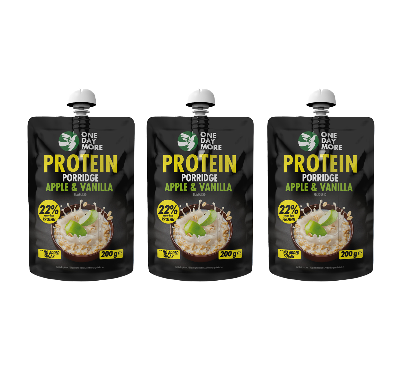 Vanilla Apple Protein Porridge 3x200g