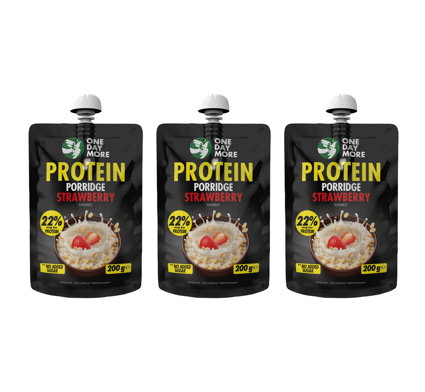 Strawberry Protein Porridge 3x200g