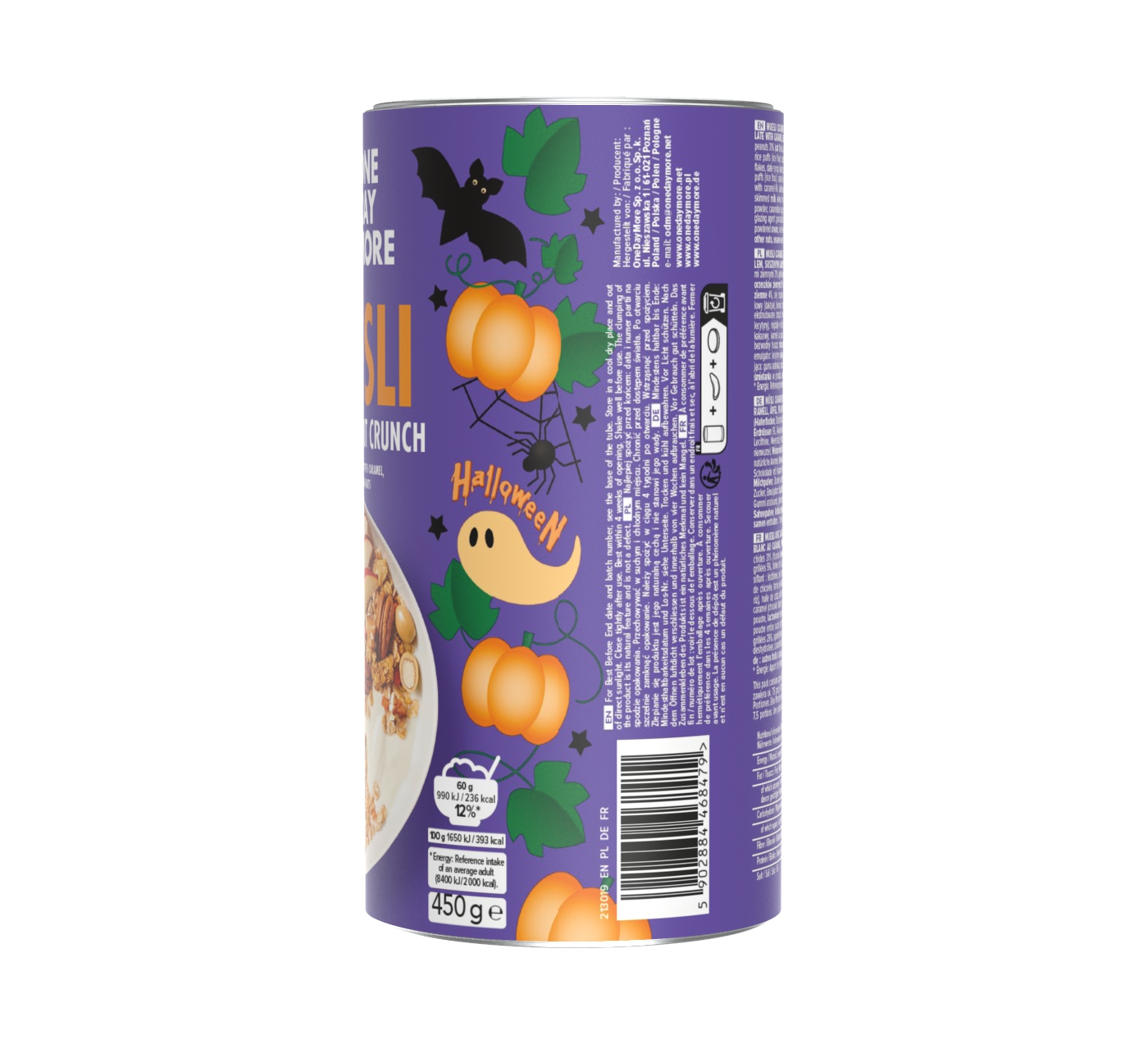 Müsli Halloween 450g – Beschränkte Auflage