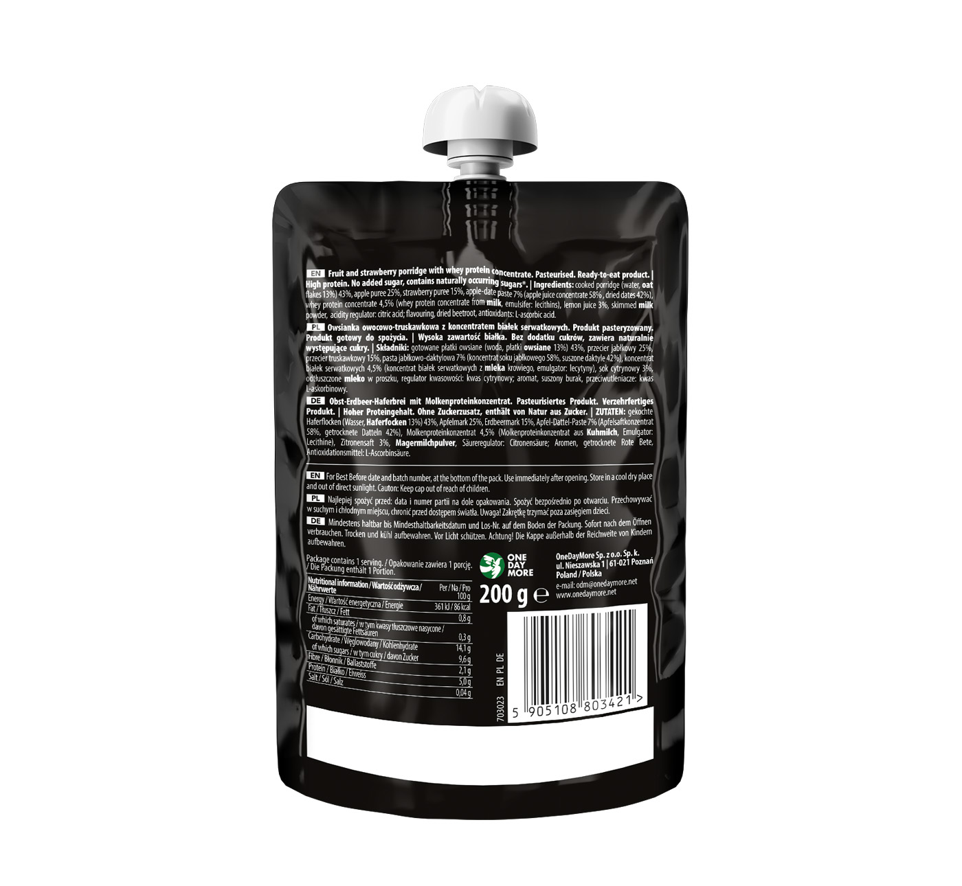 Mix aus Geschmäckern Protein Porridge 20x200g