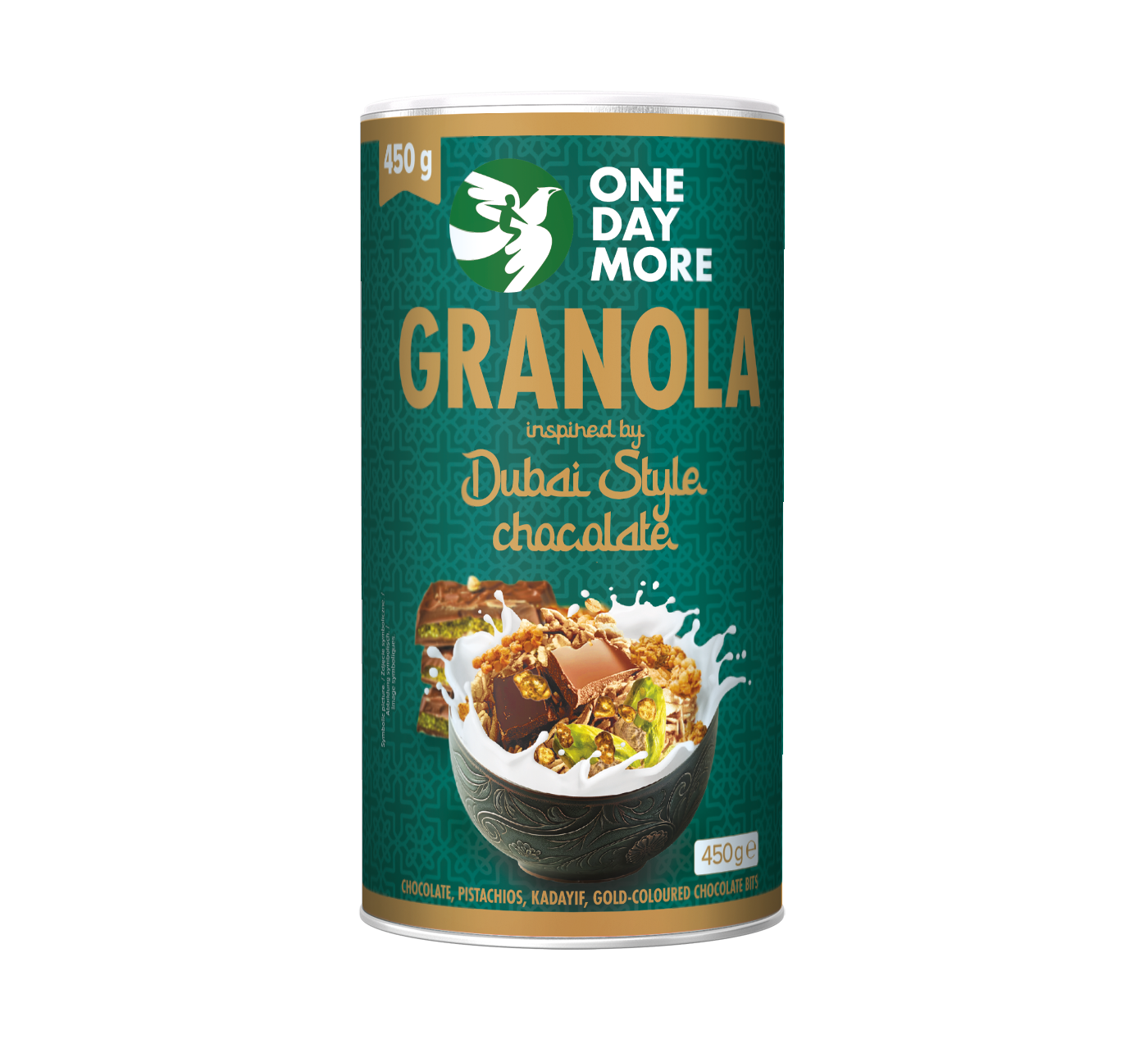 Granola à la Dubai Style Chocolate 450g