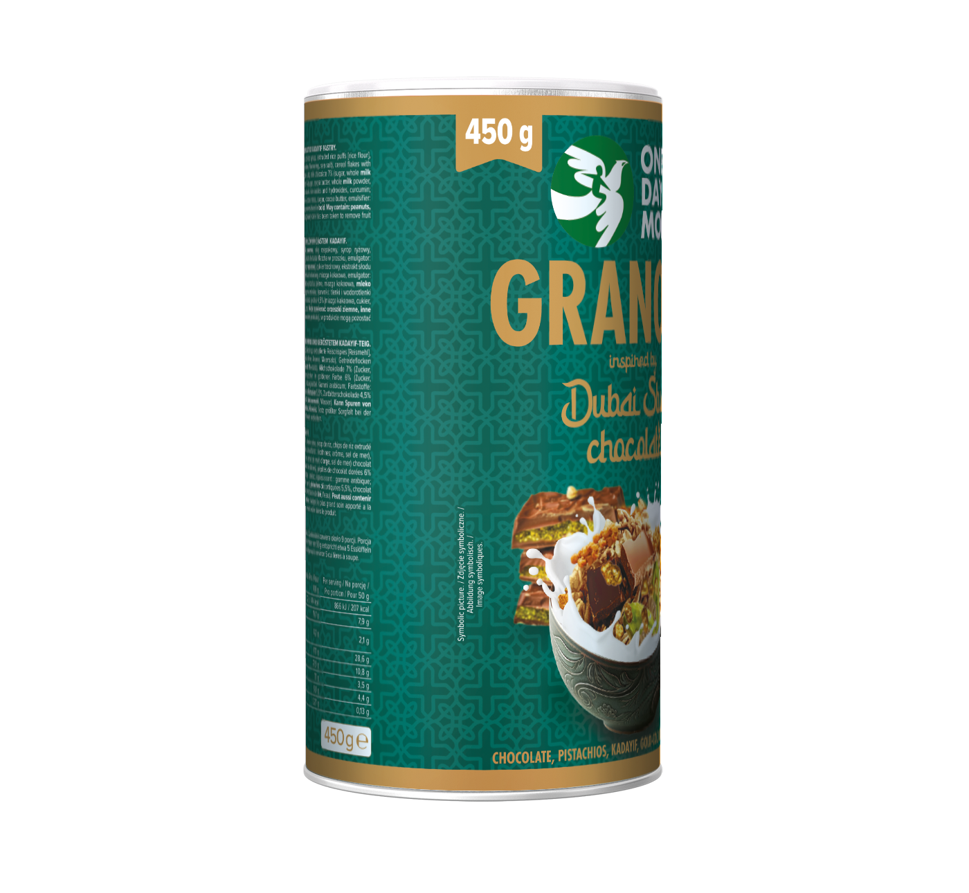 Granola à la Dubai Style Chocolate 450g
