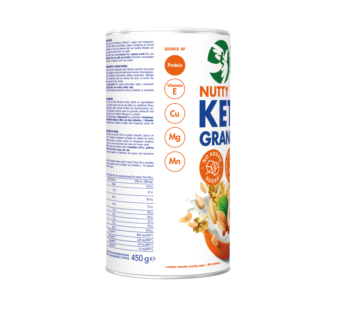 Nutty KETO Granola 450g
