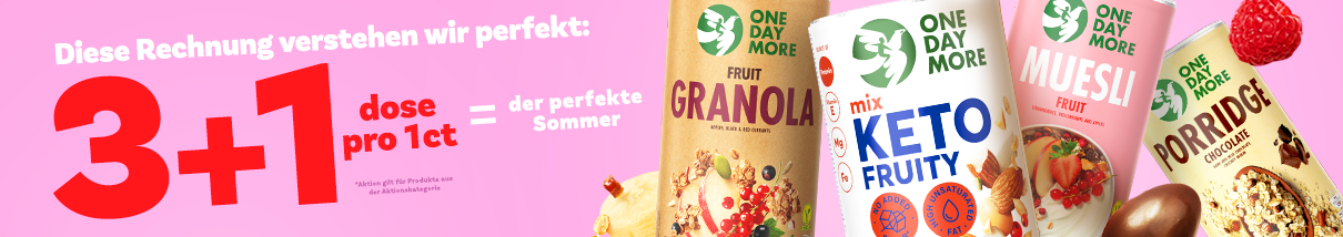 [1.07-14.07 ] 3 Dosen + 1 Dose pro Eurocent = der perfekte Sommer