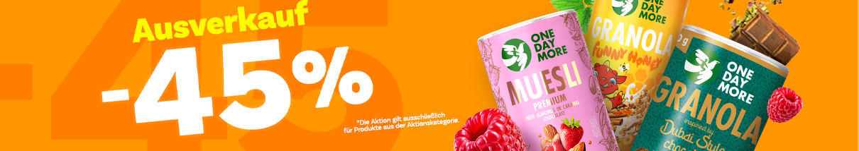 Ausverkauf -45%