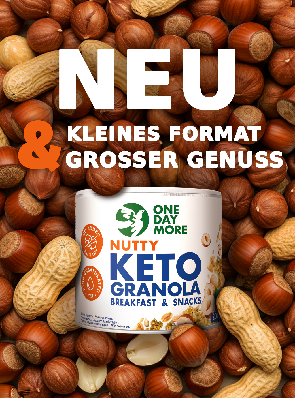 KETO Nuss-Granola 200 g