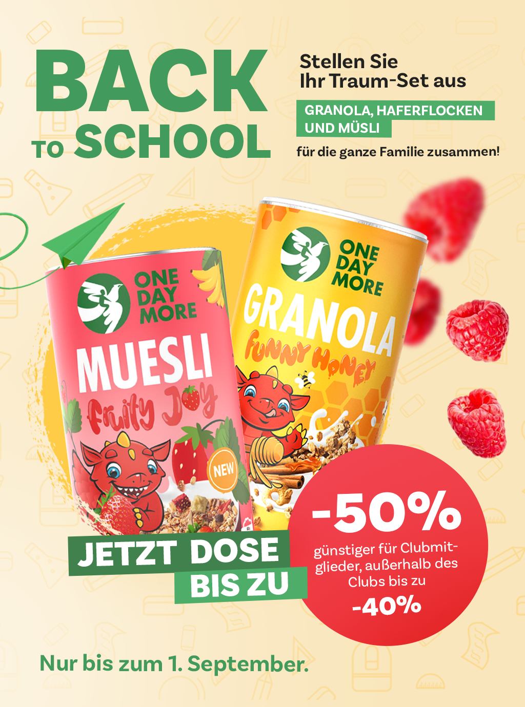 [19.08 - 01.09] Back to School