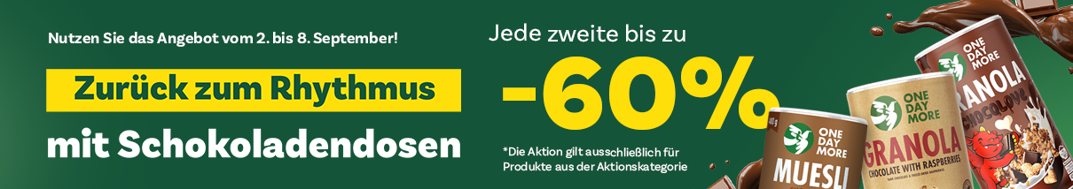 [02.09 - 8.09] Powrót do rytmu - tuby z czekoladą - co druga -60%